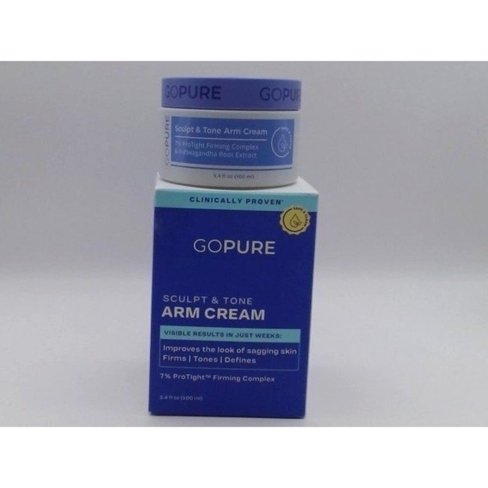goPure Sculpt & Tone Arm Cream - 3.4 fl BRAND NEW IN BOX